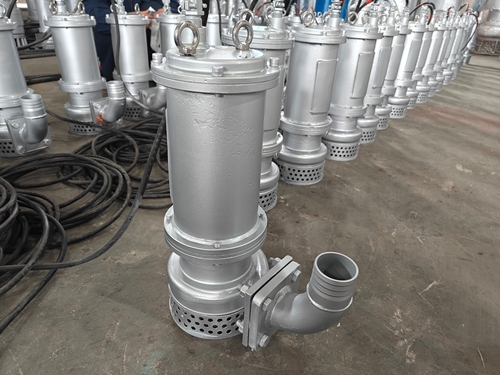 wq潛水排汙泵（bèng）安裝